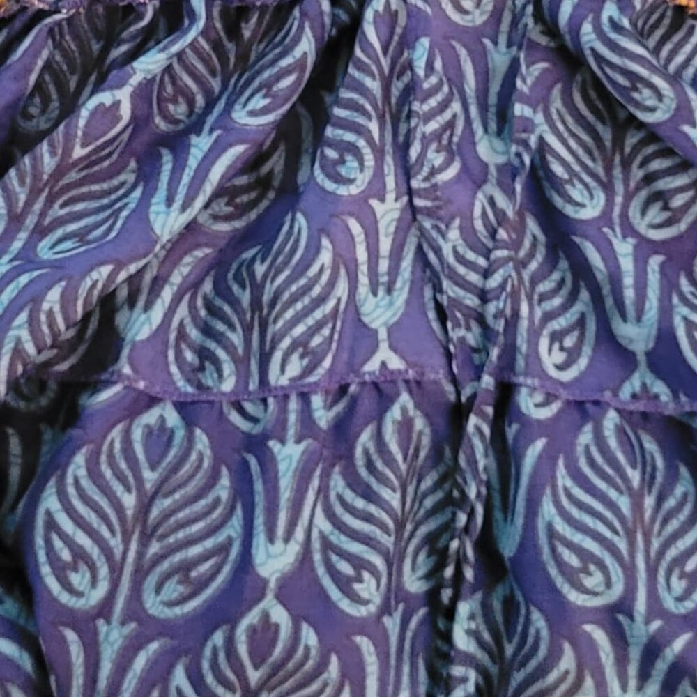 Beautiful Skirt with leaf pattern OS - Picture 6 of 8